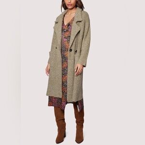 Lost + Wander Kala Sweater Coat | Tan | S/M | NWT